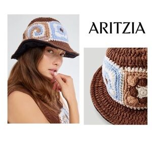 Sunday Best “Theodore” Merino Wool Crochet Bucket Hat – M/L